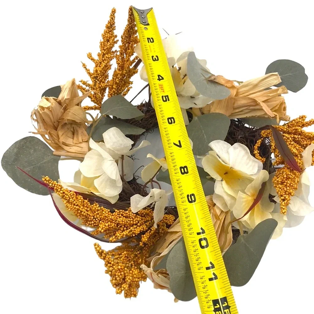 Mini Harvest Wreath Floral Arrangement decor